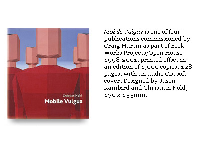 Mobile Vulgus Book - Christian Nold